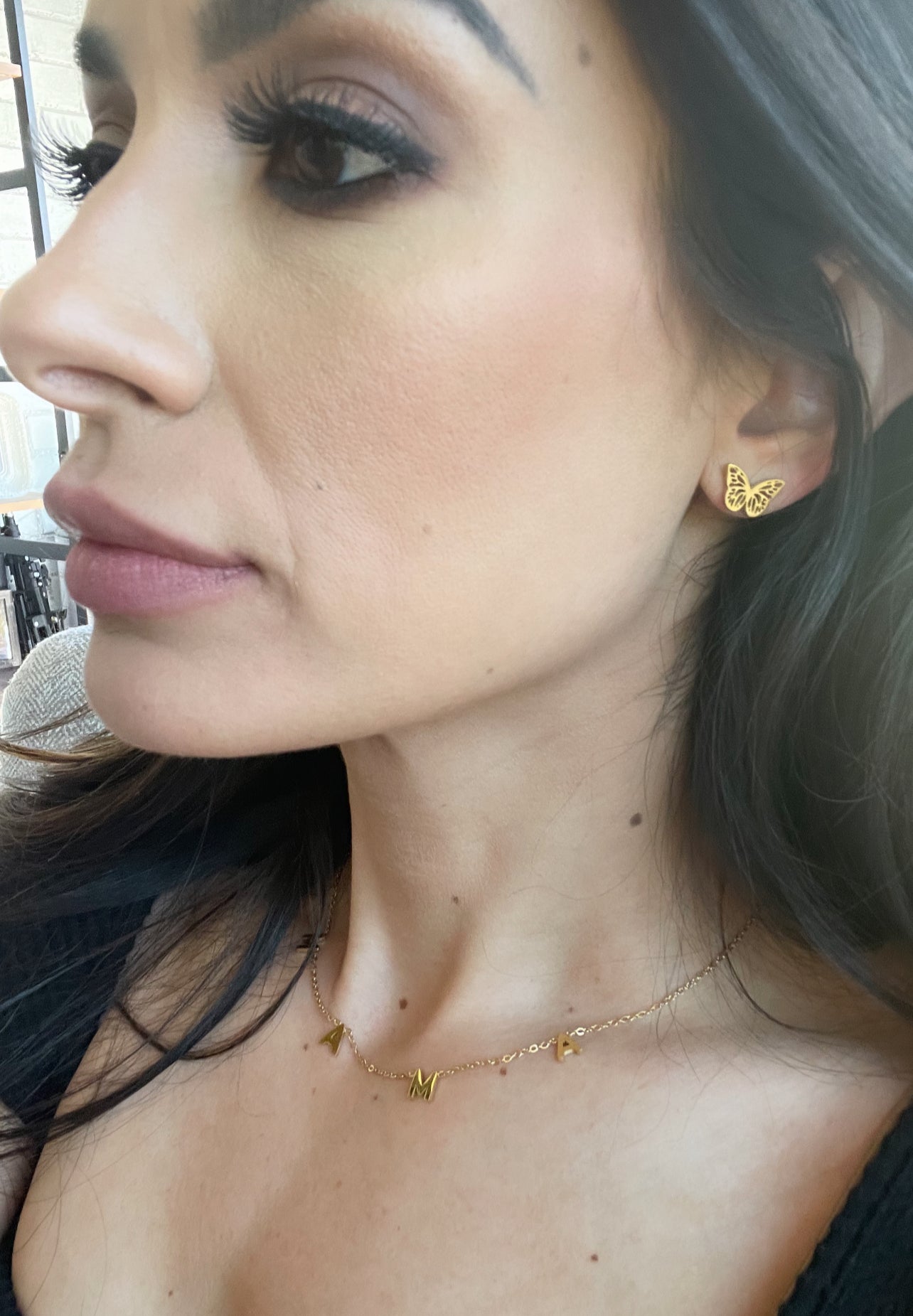 Butterfly Stud Earrings