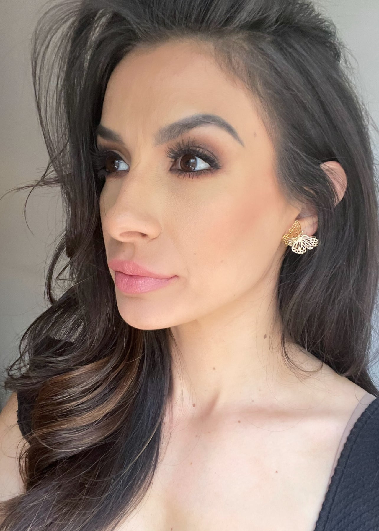 Hollow Butterfly Earrings