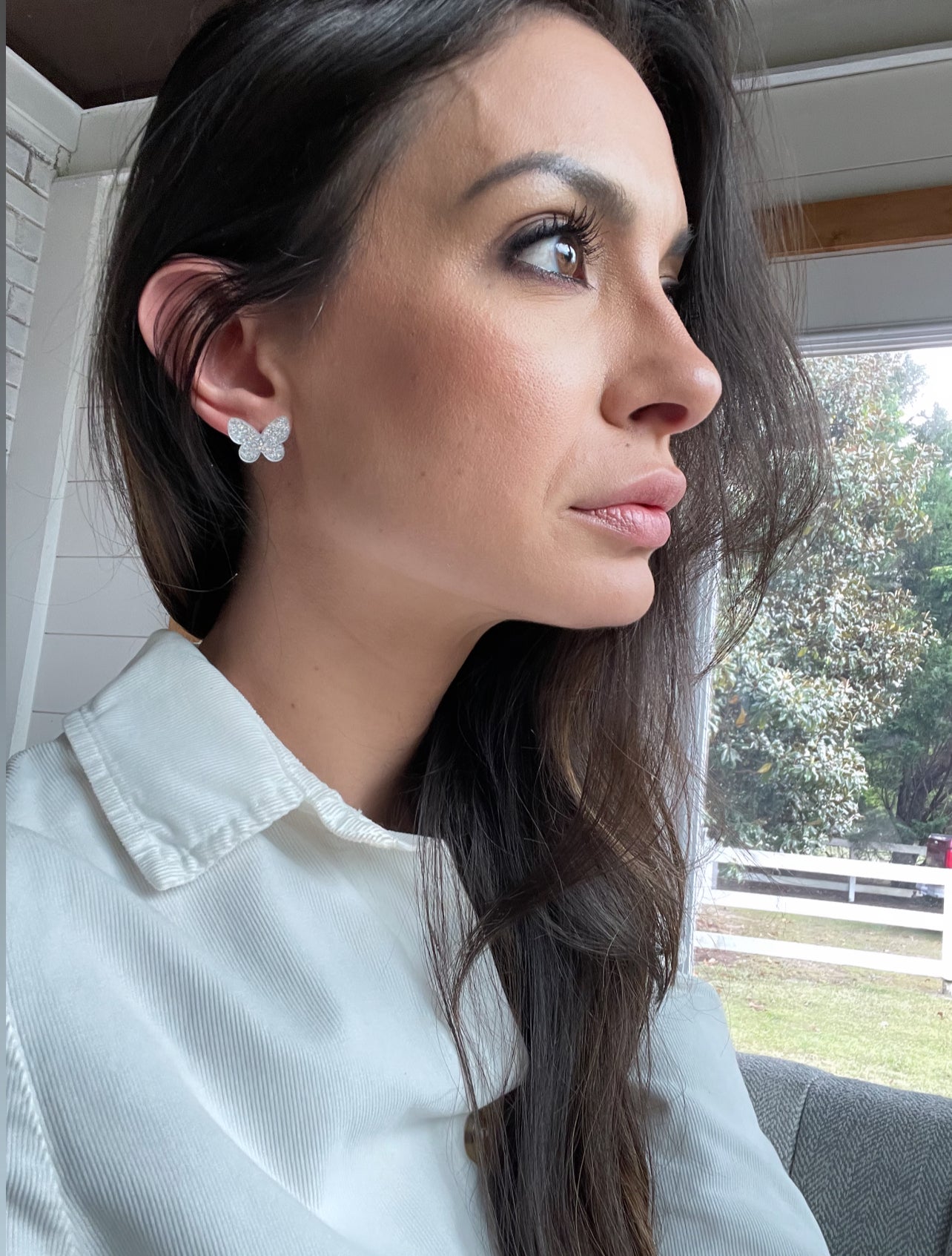 Butterfly Acrylic Earrings