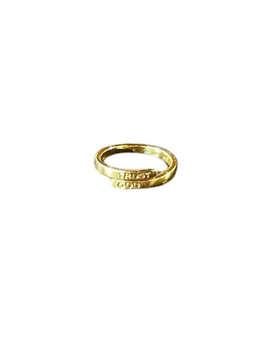 Trust God Ring