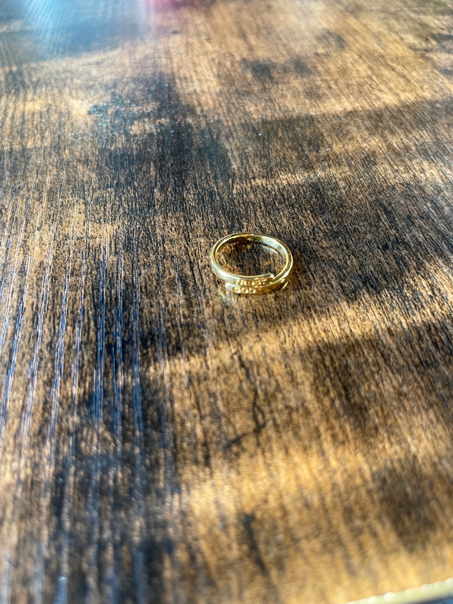 Trust God Ring